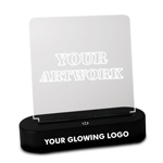 Tricolor Paperweight with Double Side branding area | Branding size 6x6 cm approx | Branding MOQ 300 pc