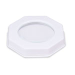 TiltX Serve: Large size Adjustable metal mobile stand with table coasters | 4 metal coasters