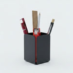 TapStand : Customized MDF 2 part Mobile stand with NFC Tag | Link to your Catalog, Website, Video, etc | Double angle adjustment