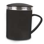 MaxSip: Car and Desktop Vacuumized Mug with Double action Lid | Flip top & Straw options | Food safe SS 304 | Capacity 890ml approx