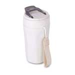 Glaze: Dual-Tone Glossy Glass Bottle with Carry Strap | Capacity 500ml (approx)