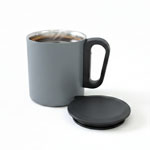 IvoryLock: Sleek Glass Travel Bottle with Secure Flip-Top Lid | Capacity 425ml (approx)