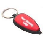 Guitar keychain with torch & bottle opener