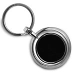 Tyre Shape Keychain with Chrome finish