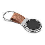 Tyre shape rotating keychain