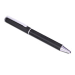 Groove: Brass metal pen with stripes