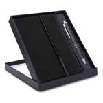Notebook Gift set Eco: D Style Bamboo Note Book With Bamboo / Cork Pen