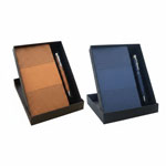 Mini Eco Set: Pocket Cork notebook with Cork 4 refill pen in Eco Gift Box