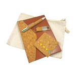 Notebook Set of 2: Magnetic 3 Fold Mail Notebook, Metal Pen with Fidget ball in in Hard board box