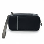 Matrix Duffel: Executive Weekender Duffel in Embossed Micro-Grid PU | 19 inch length | Super premium finish | Metal Branding plate