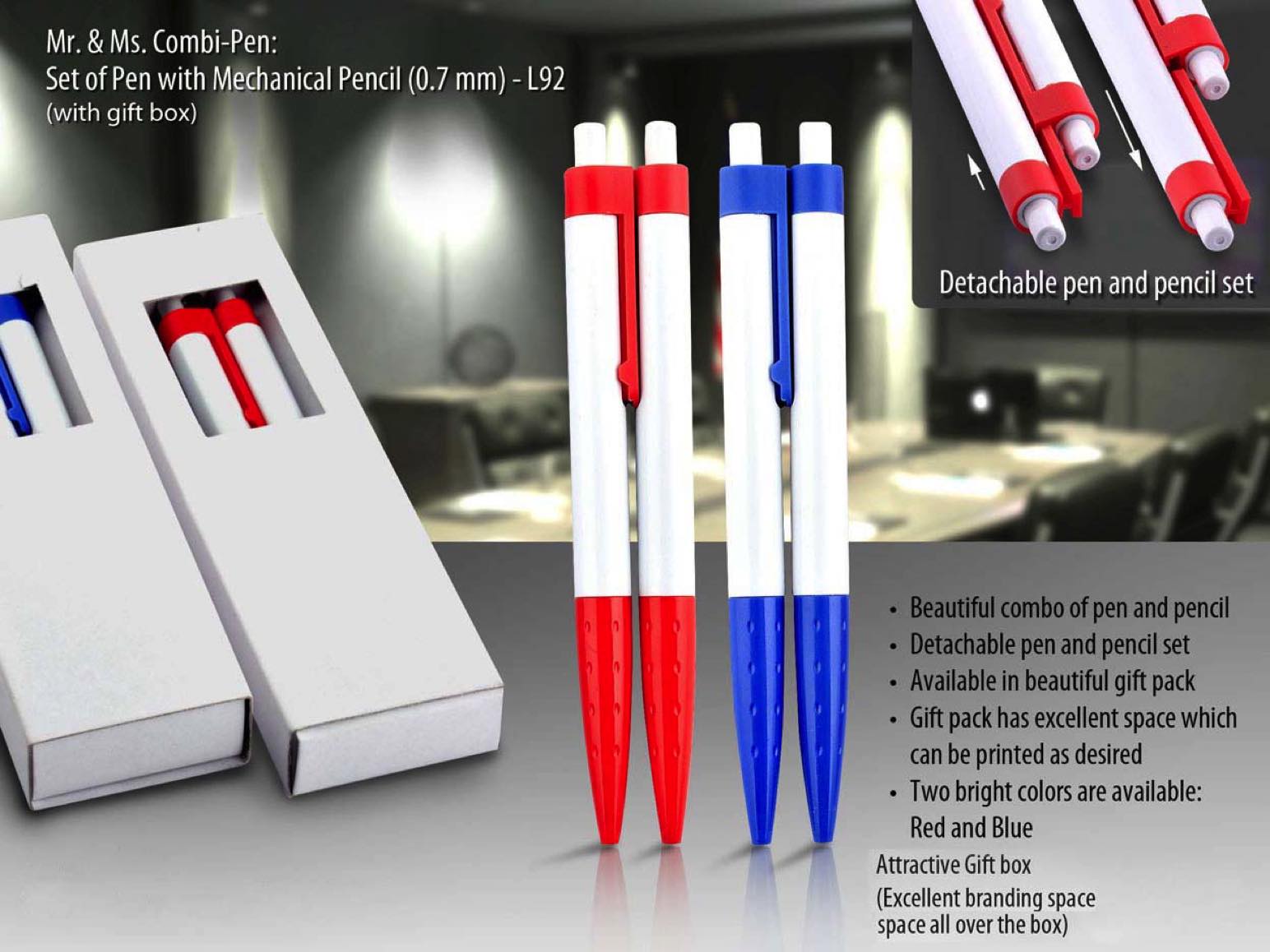 Mr & Ms. Combi-pen