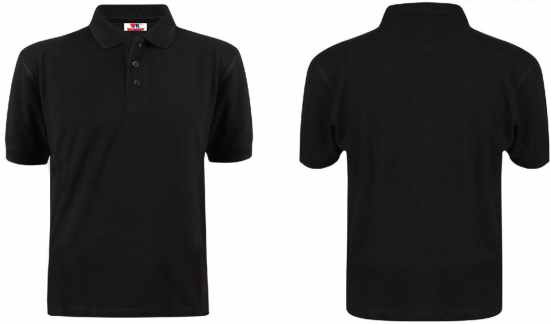 Black Polo T-Shirt